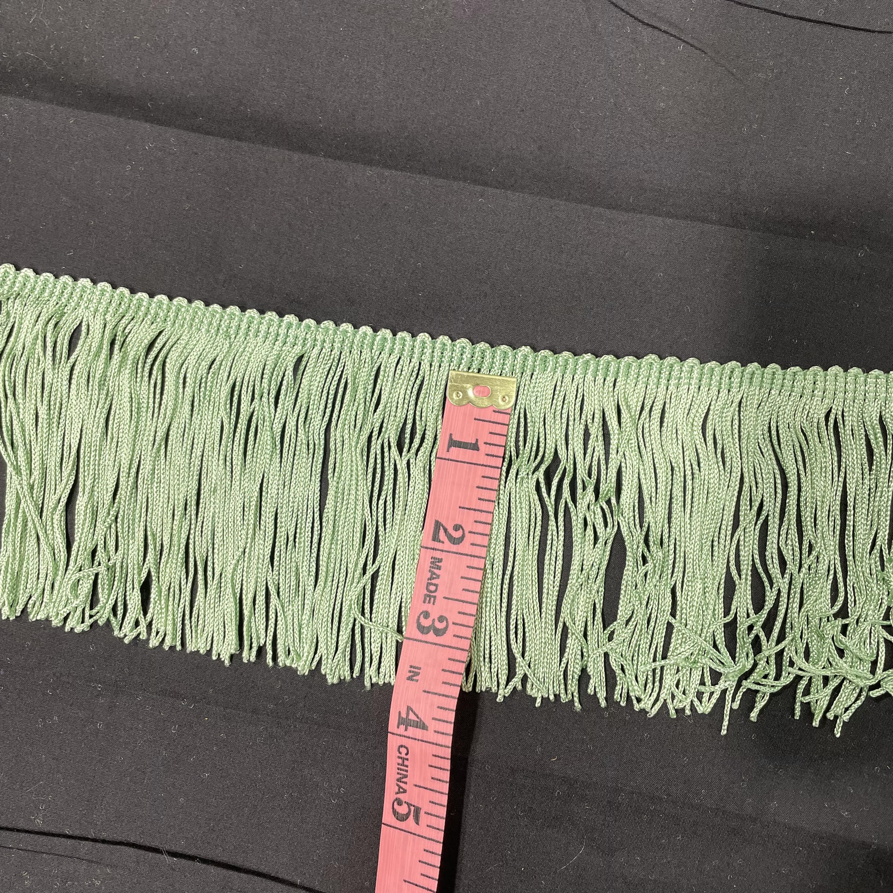 3.5 Inch Short Fringe Mint