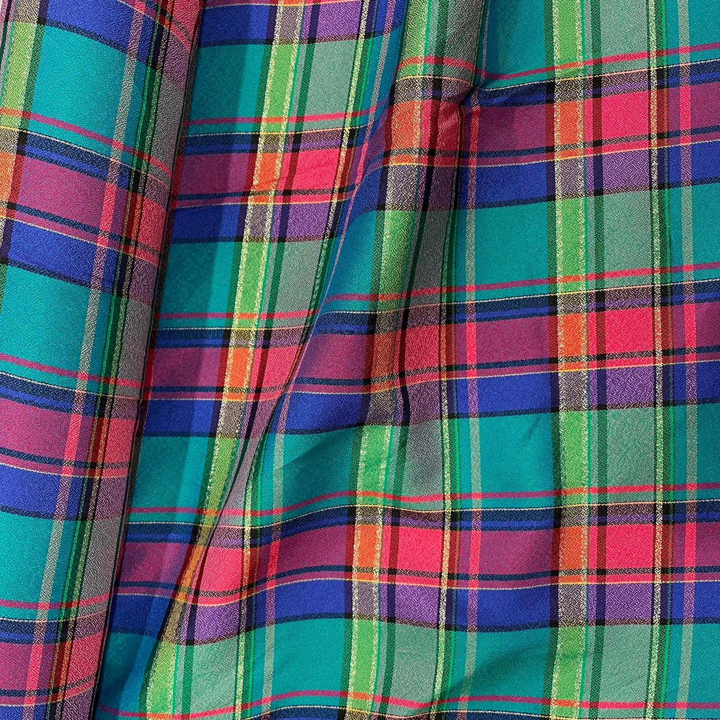 Silk Plaid Multicolour