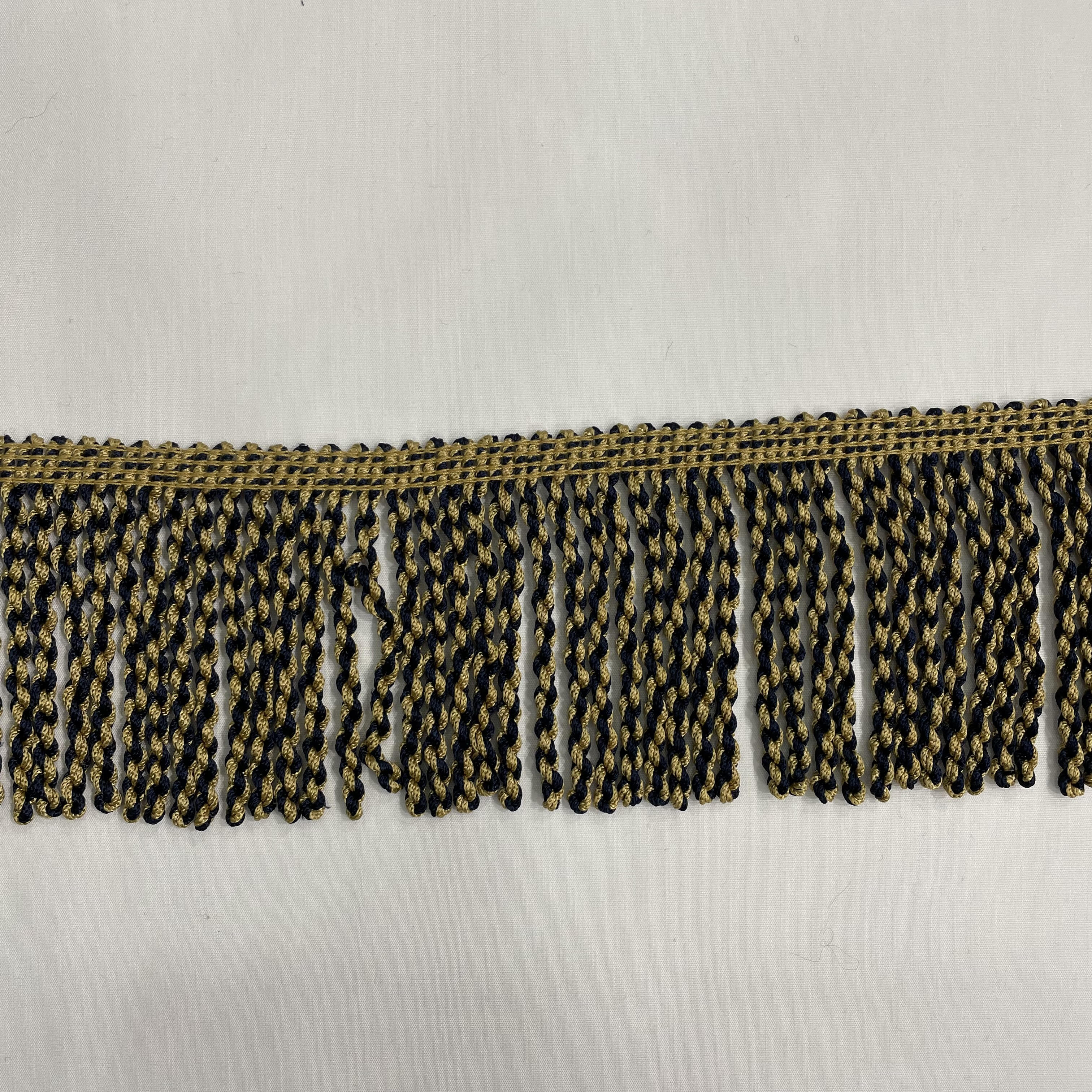 3 Inch Upholstery Fringe Navy