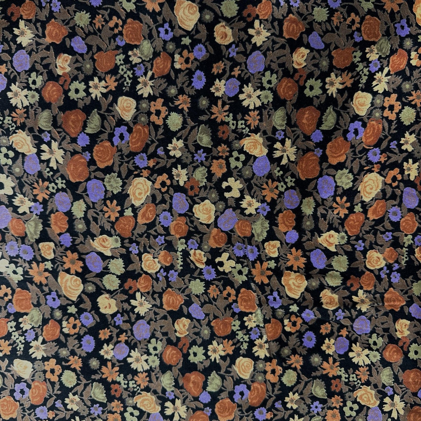 Upholstery Velvet, Flowers & Colors