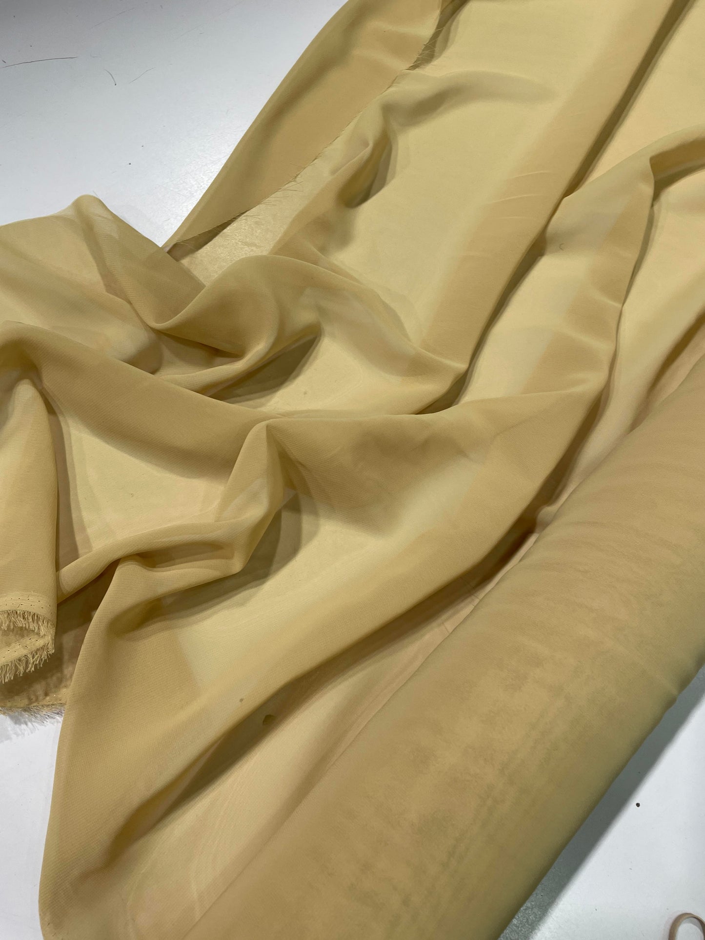 Chiffon Pale Mustard