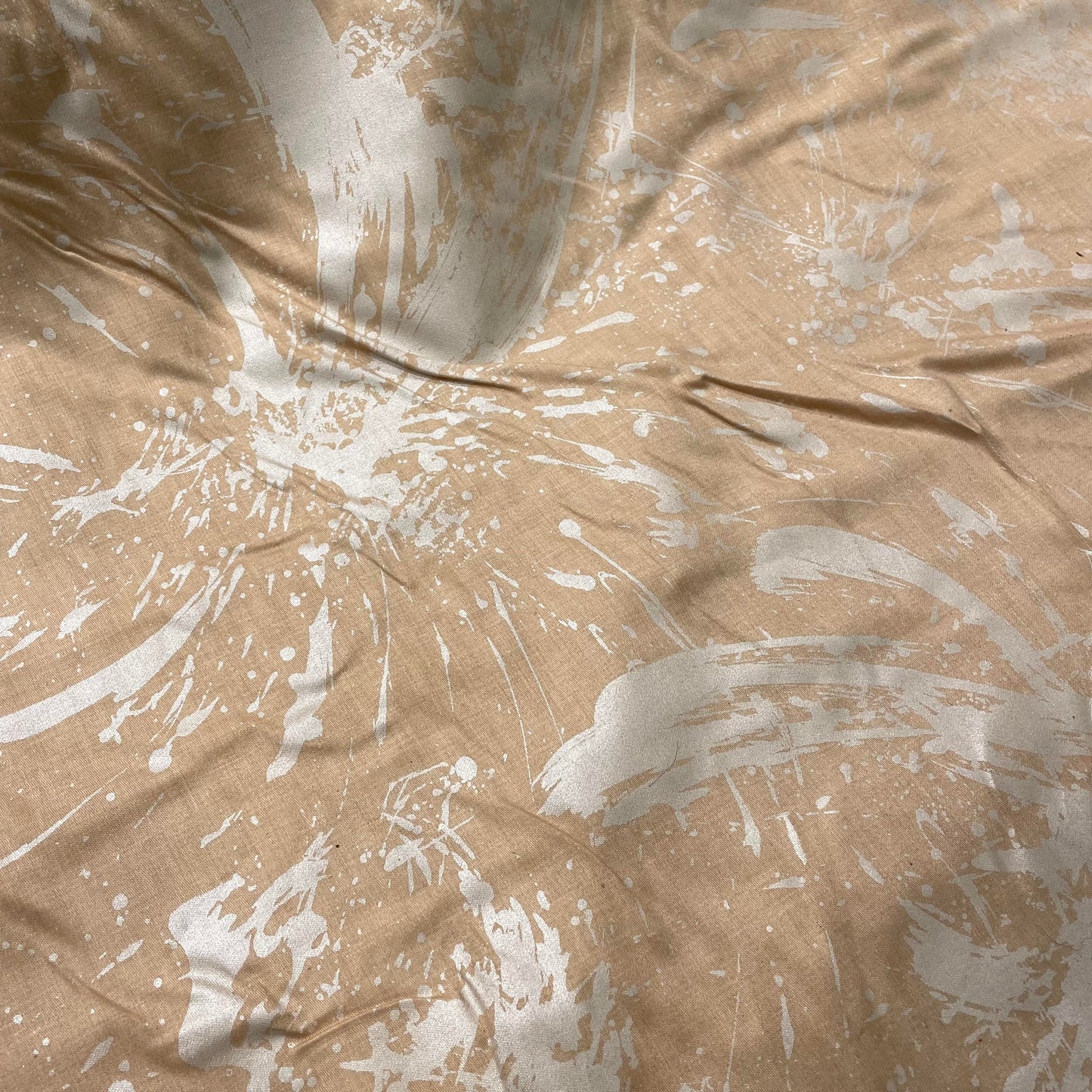 Cotton, Peach Splat