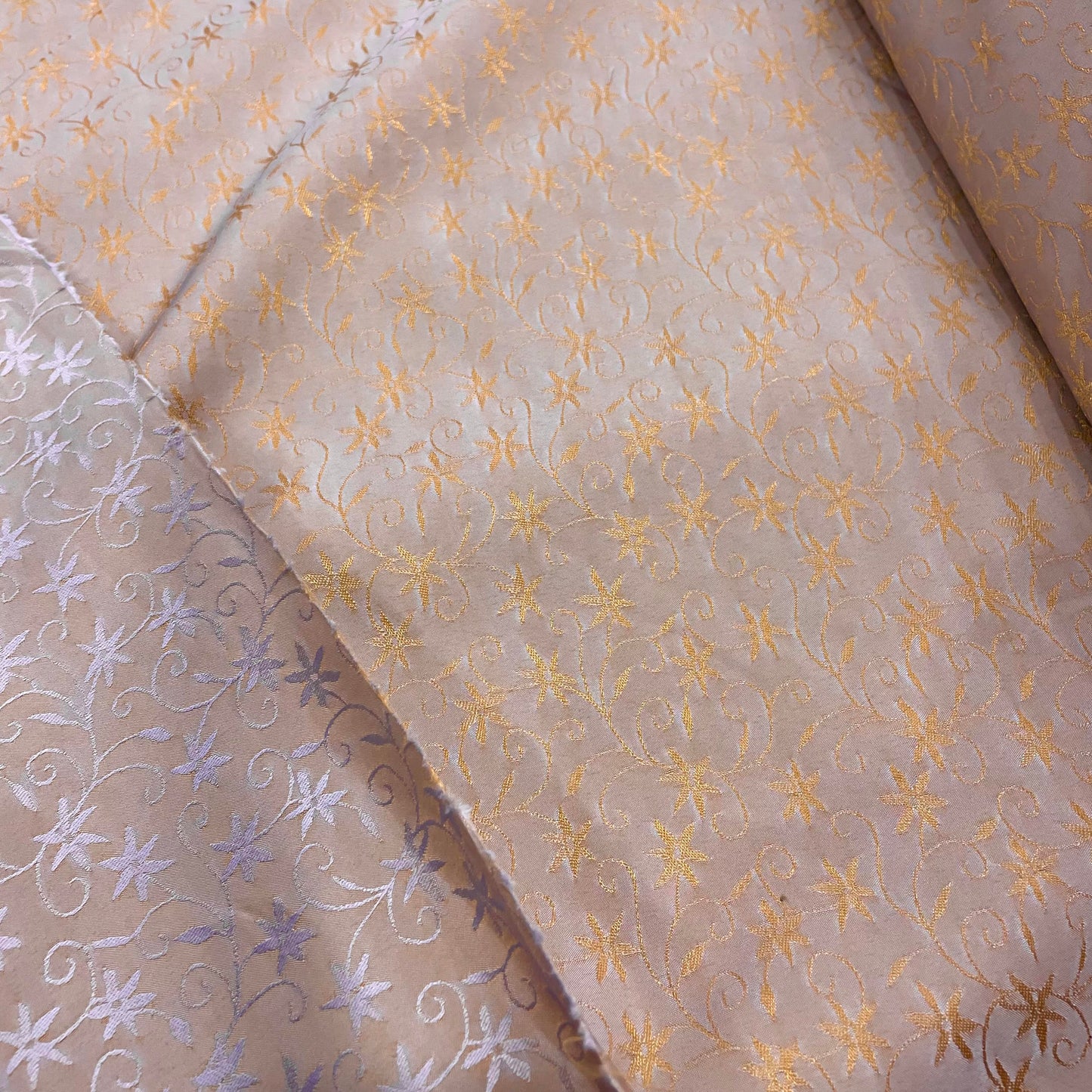 Polyester Taffeta with Floral Design