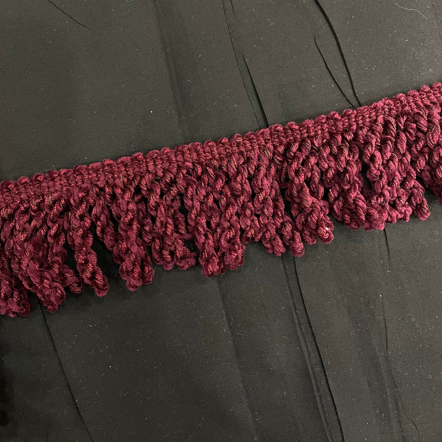 3 Inch Upholstery Fringe Plum
