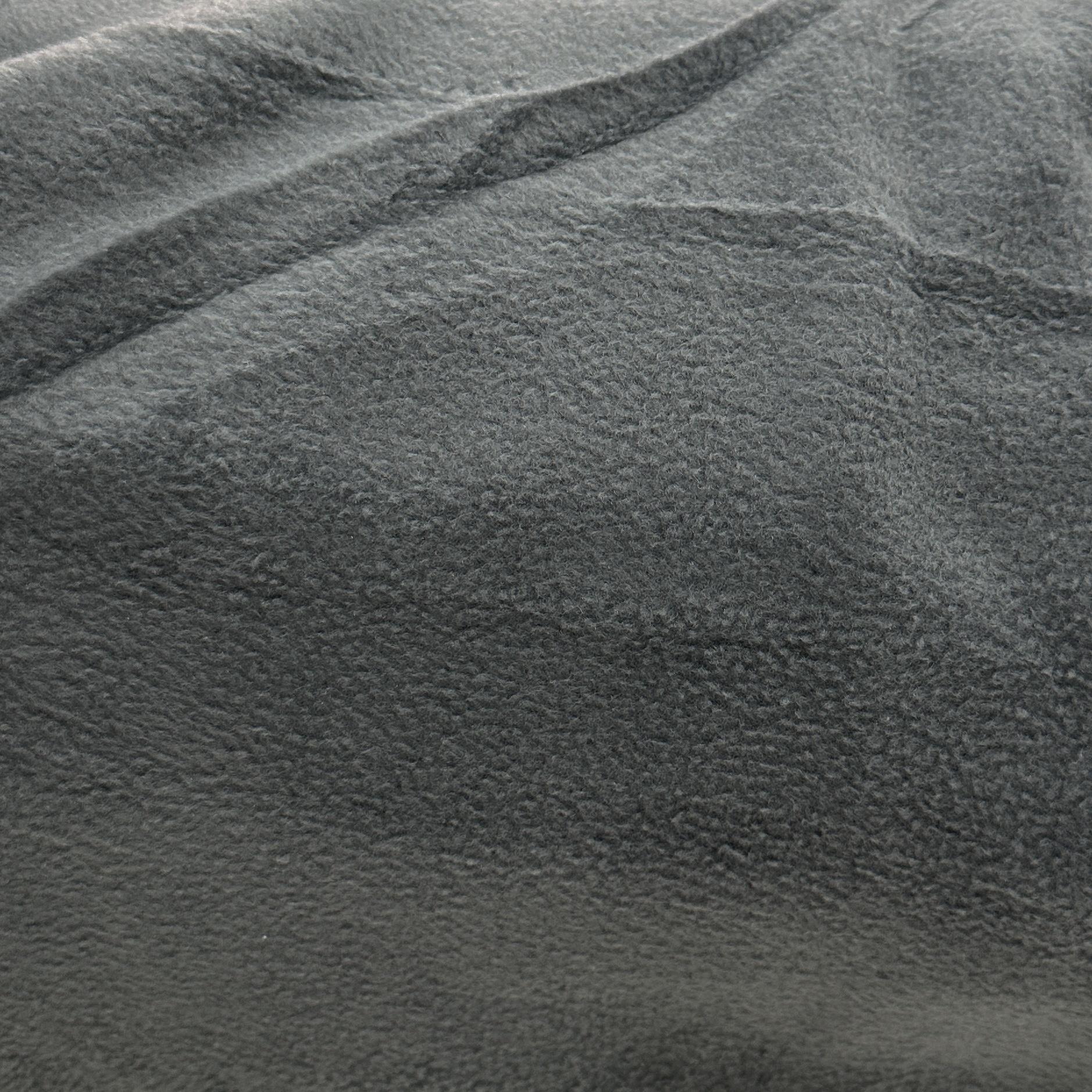 Fleece Solid Charcoal