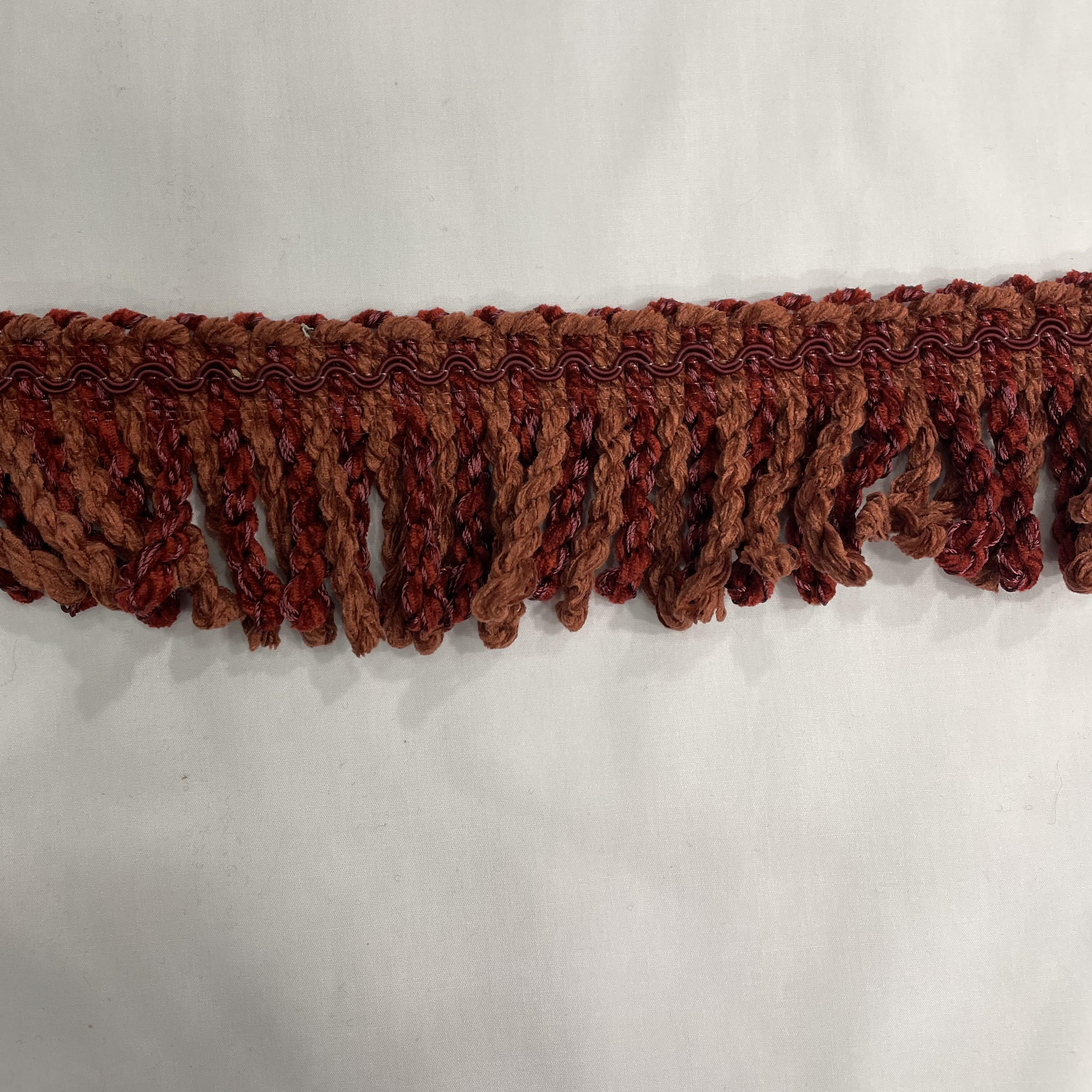 3 Inch Upholstery Fringe Chestnut