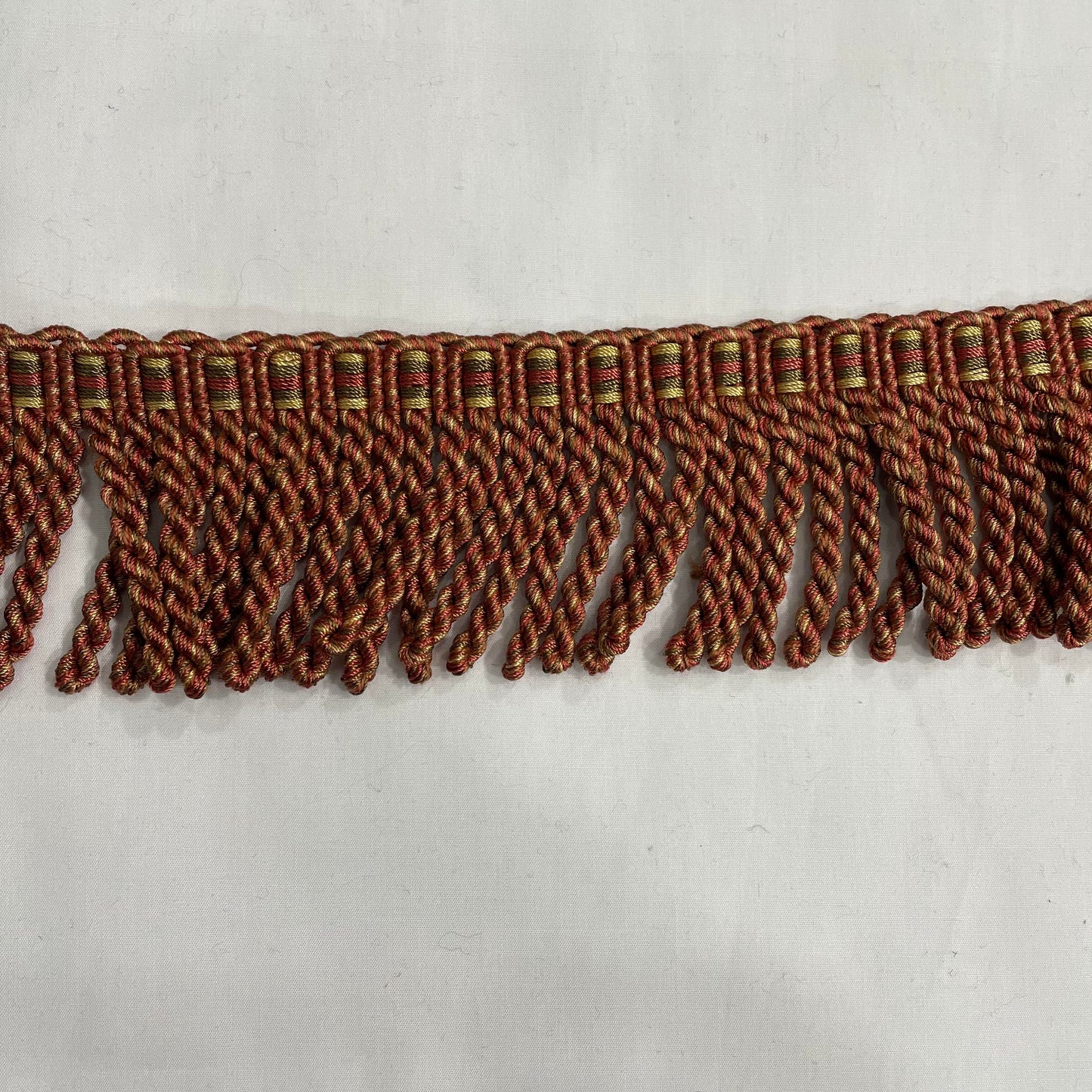 3 Inch Upholstery Fringe Rust