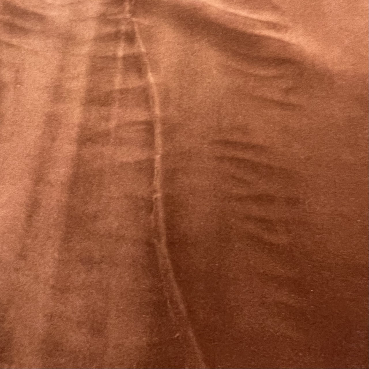 Upholstery Velvet Dark Rust