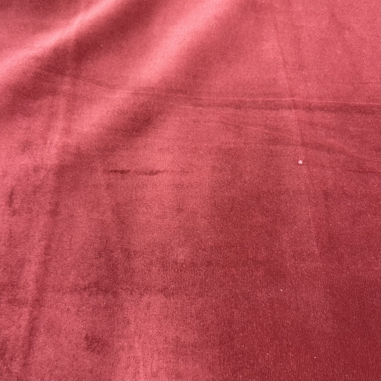 Upholstery Velvet Strawberry Wine