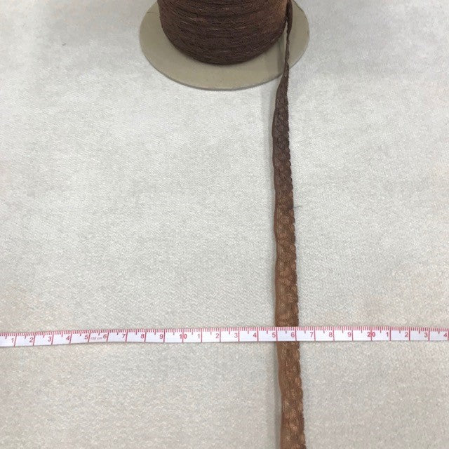 Elastic 0.4" Cord Flat Trim