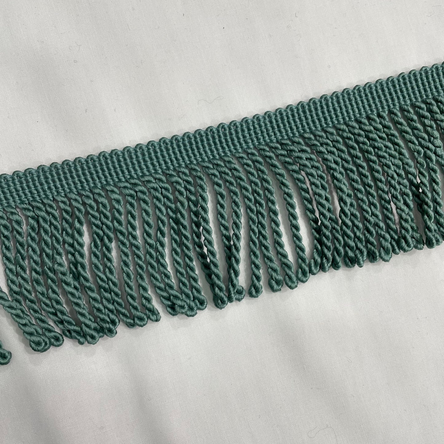 3 Inch Upholstery Fringe Turquoise