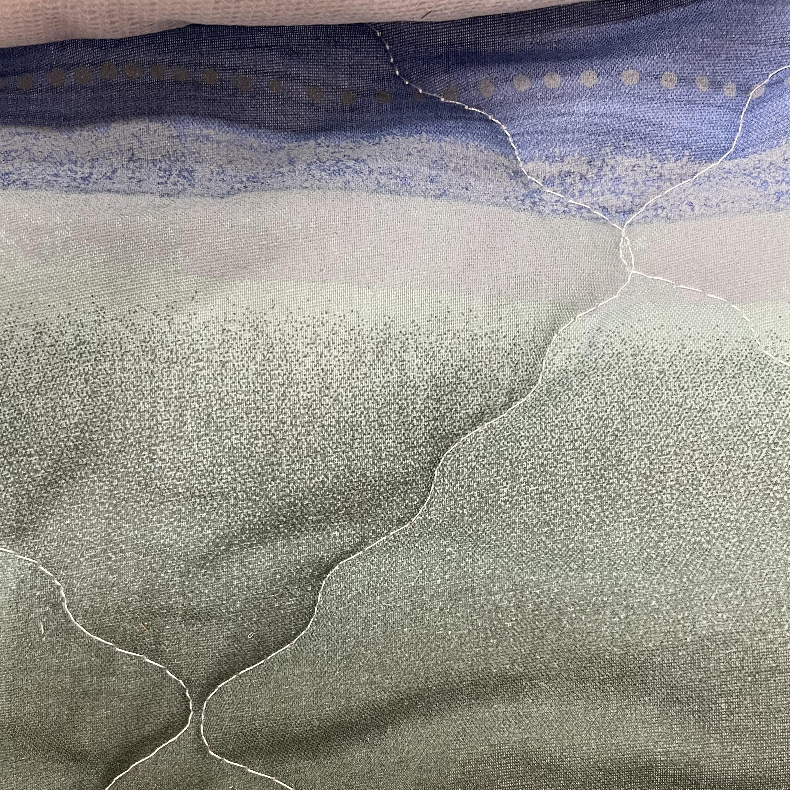 Vintage-Style Quilt with Batting