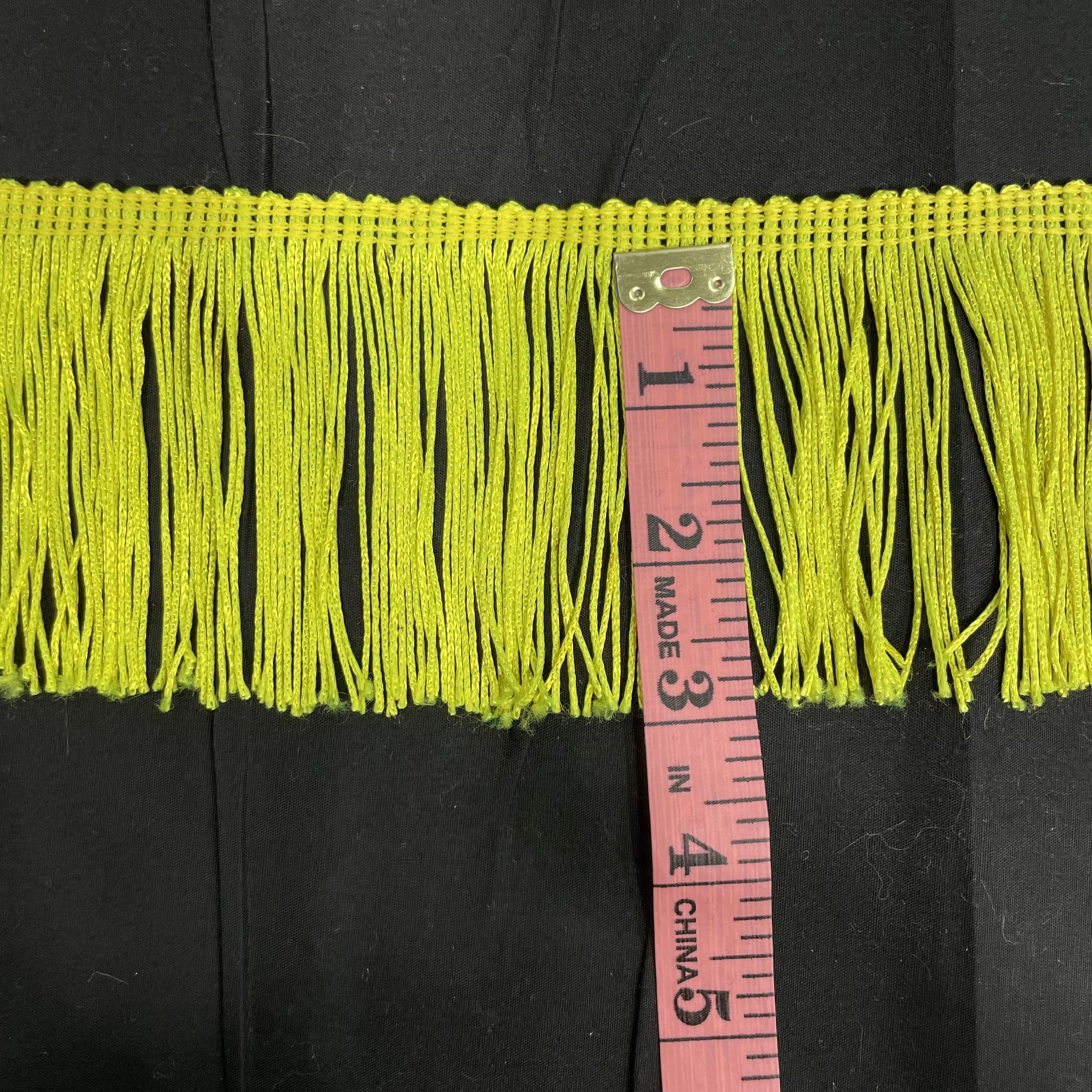 3 Inch Short Fringe Neon