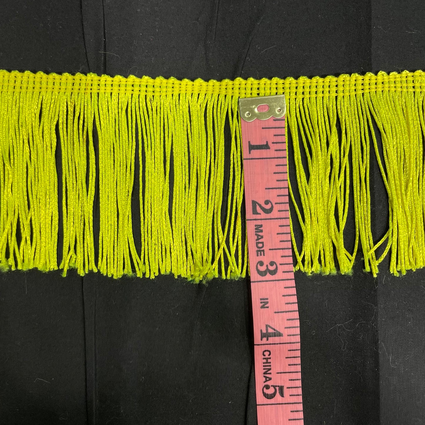 3 Inch Short Fringe Neon
