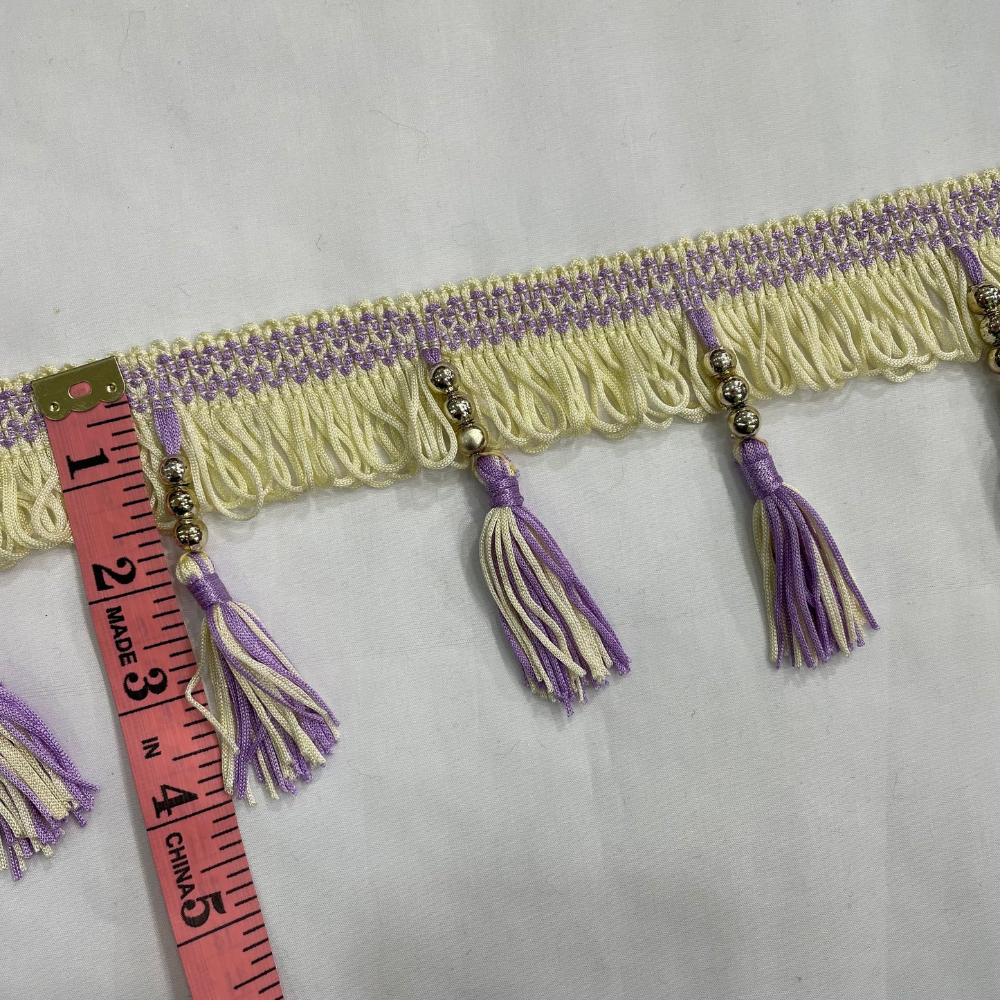 4 Inch Tassel Fringe Lilac