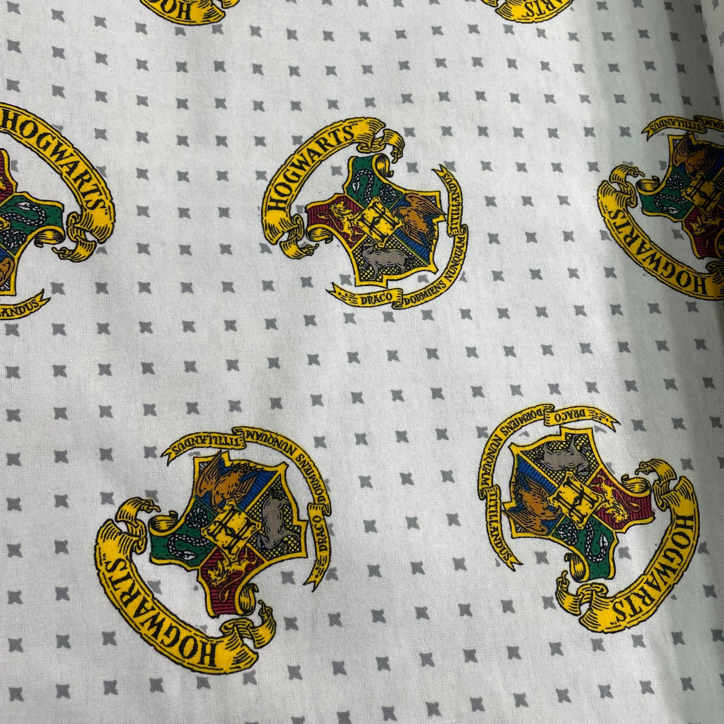 Cotton Flannel, Harry Potter Hogwarts Crest