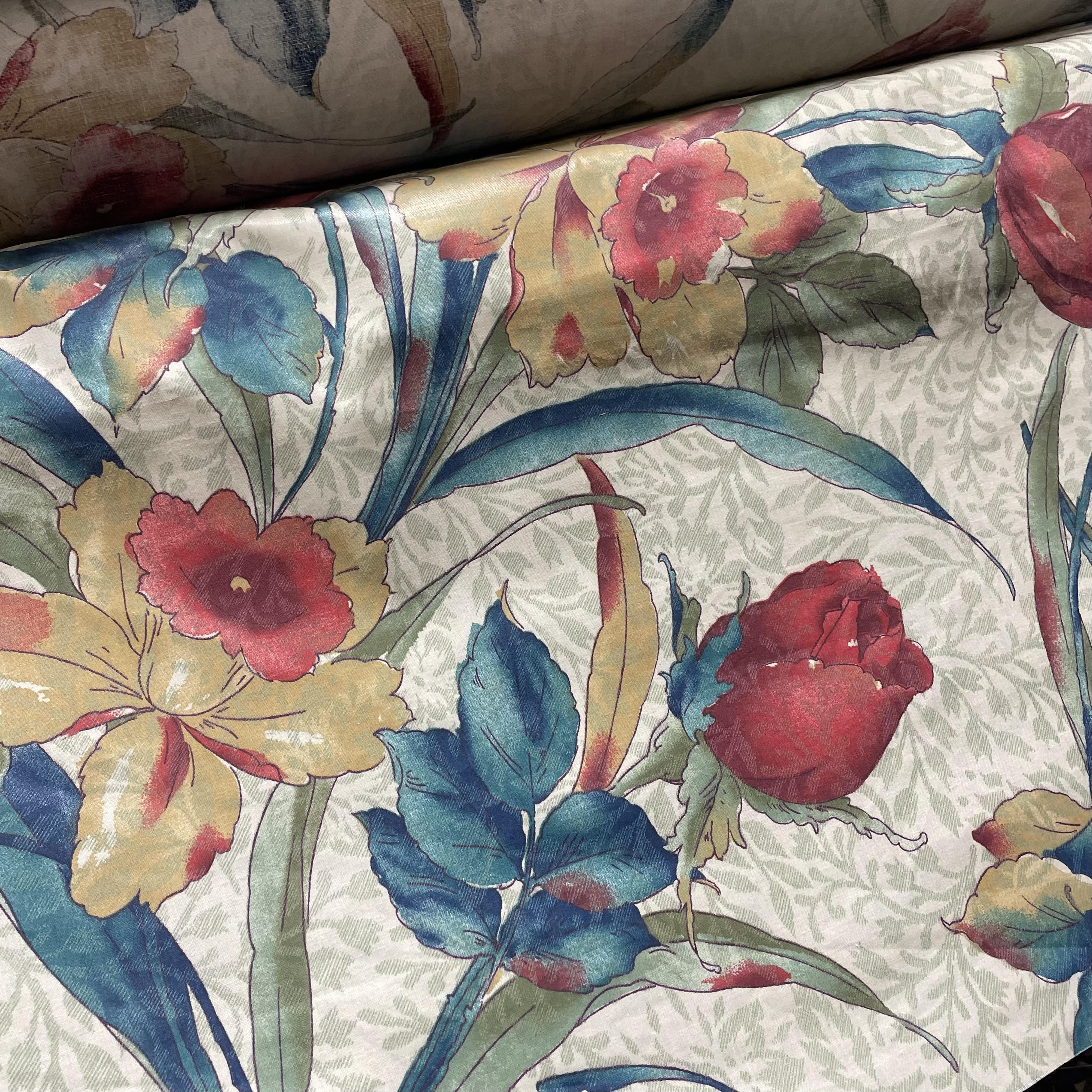100% Cotton Lush Floral