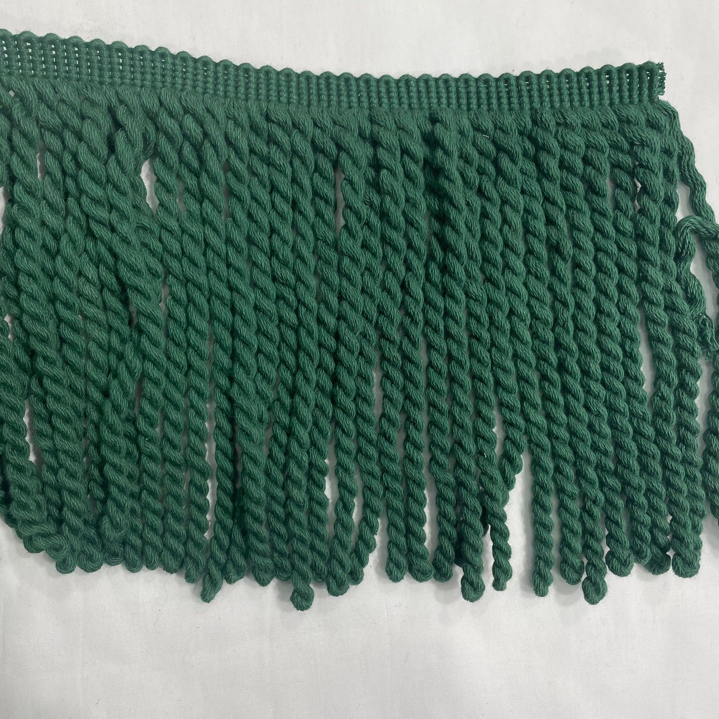 7 Inch Upholstery Fringe Emerald