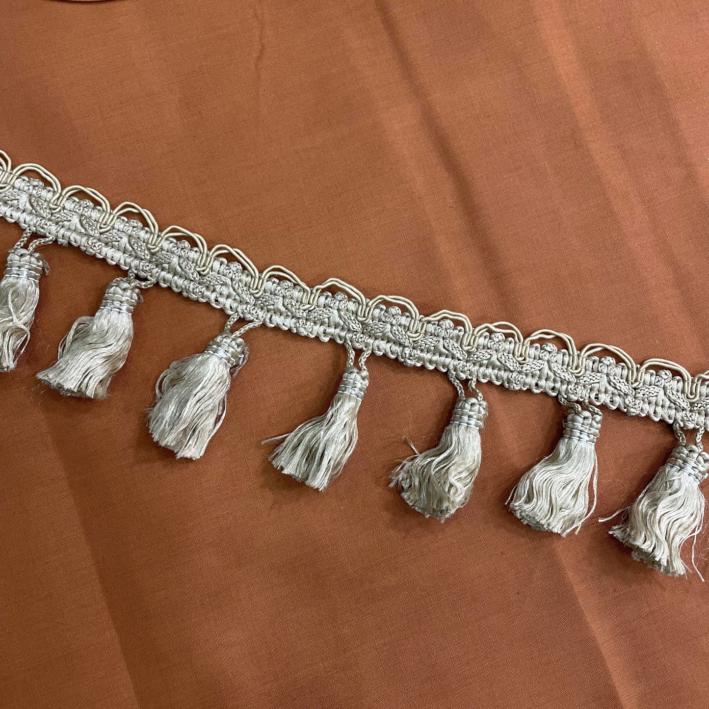 2 Inch Tassel Taupe