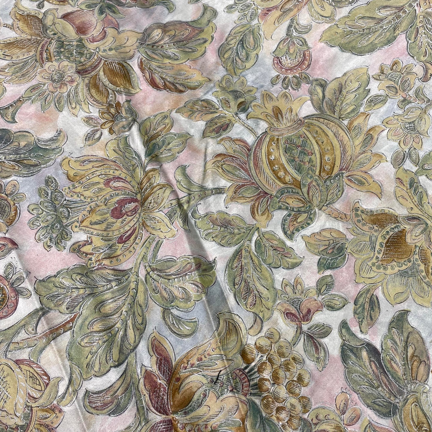 Cotton, Vintage Flowers
