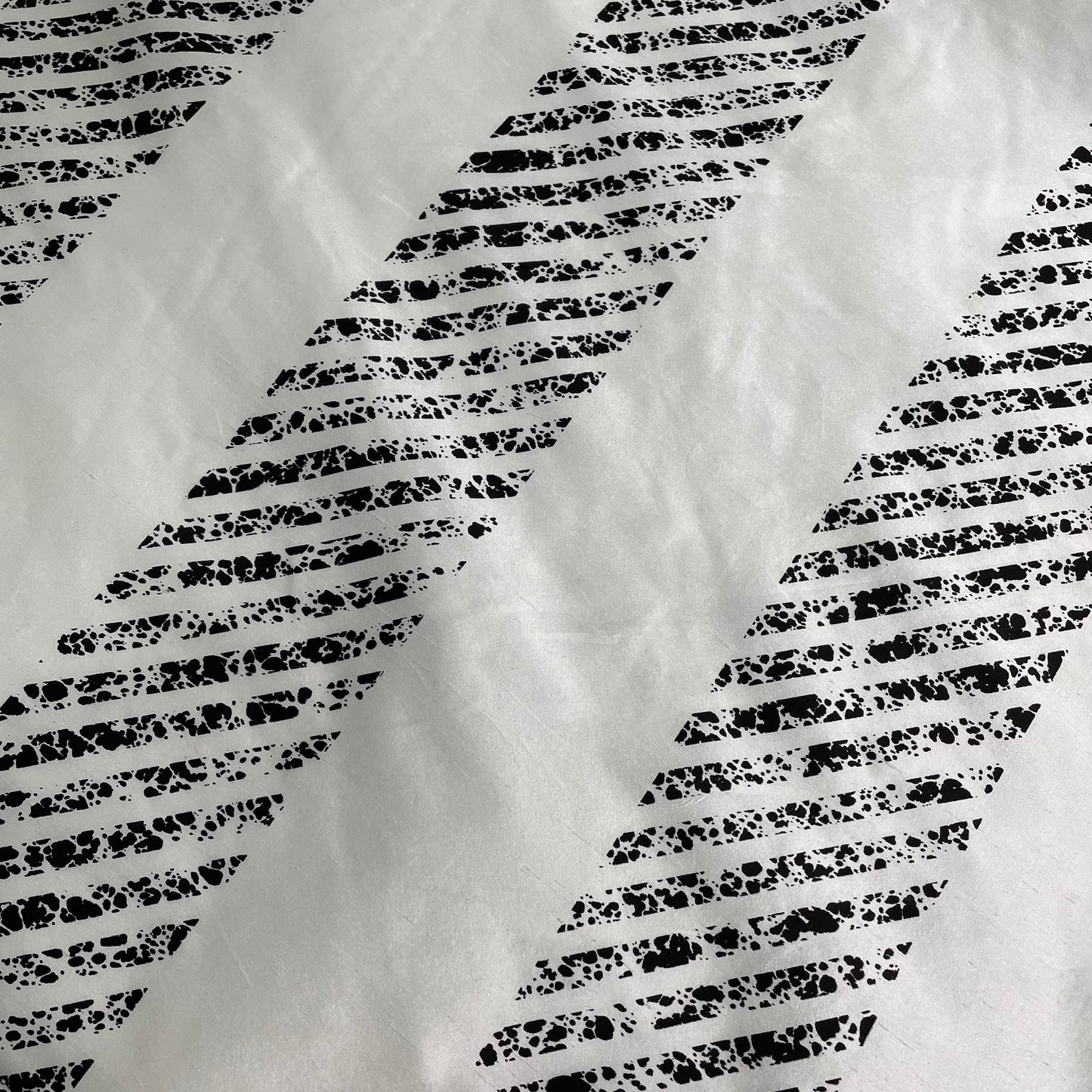 100% Silk, Stripes Splotch,