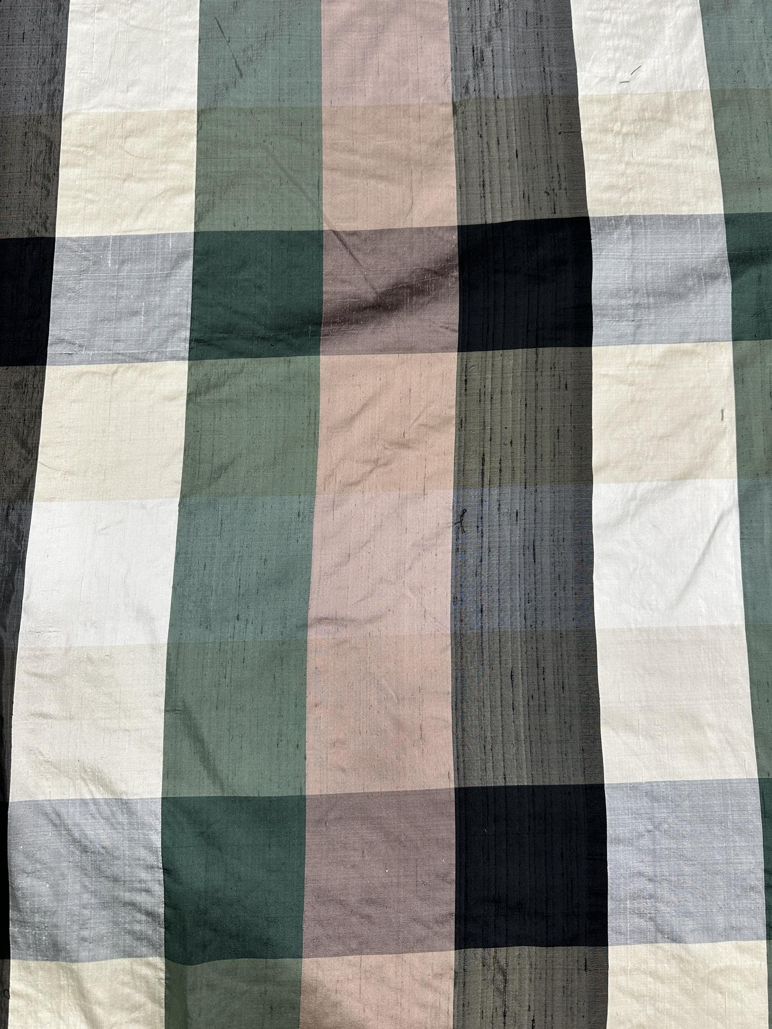 100% Silk, Plaid