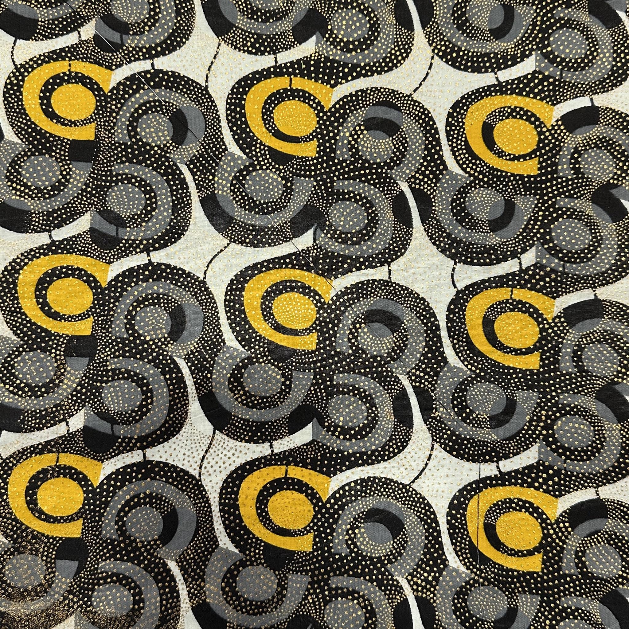Cotton African Wax Pattern