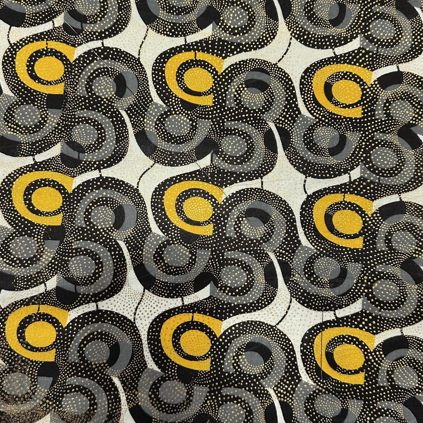 Cotton African Wax Pattern
