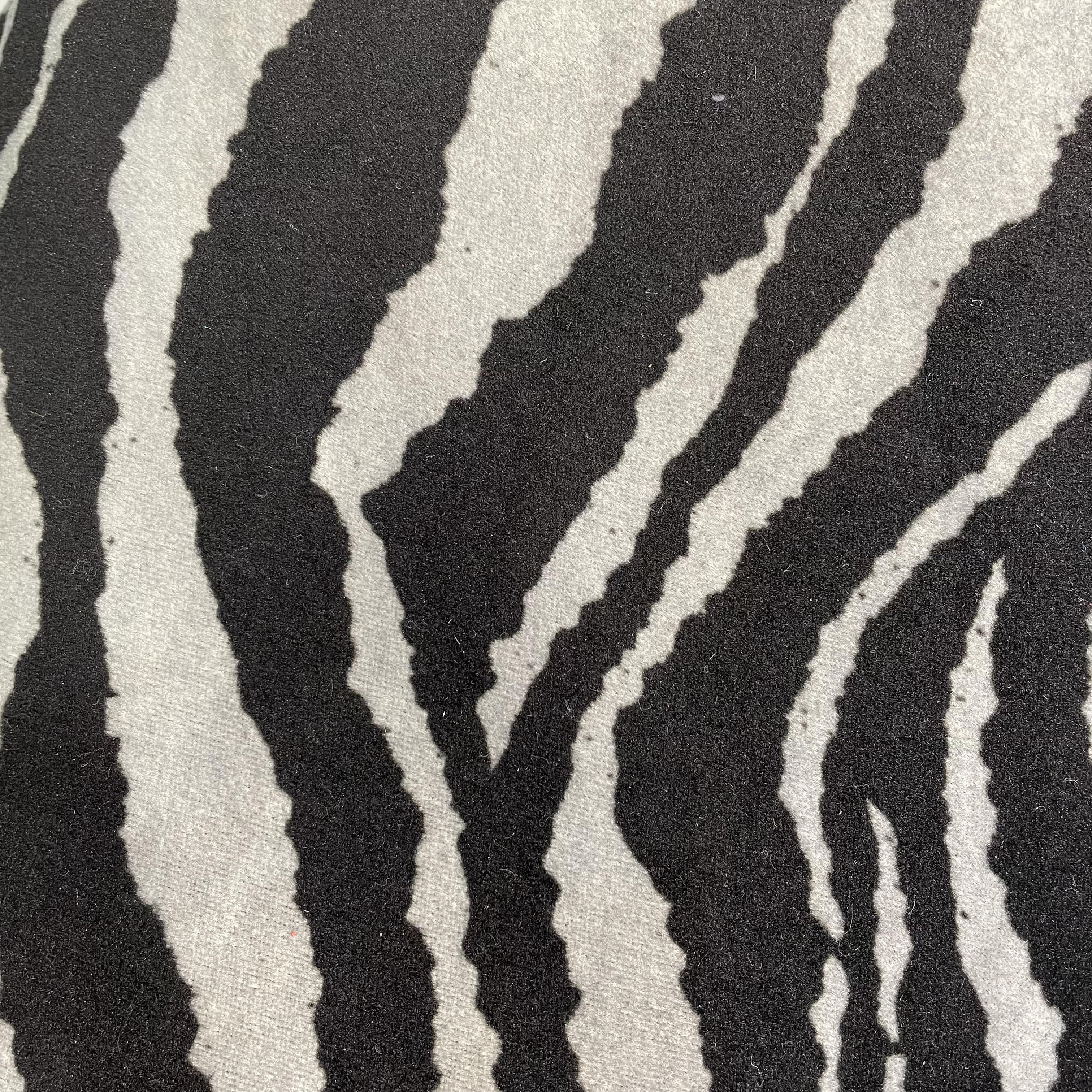 Zebra Print Velveteen